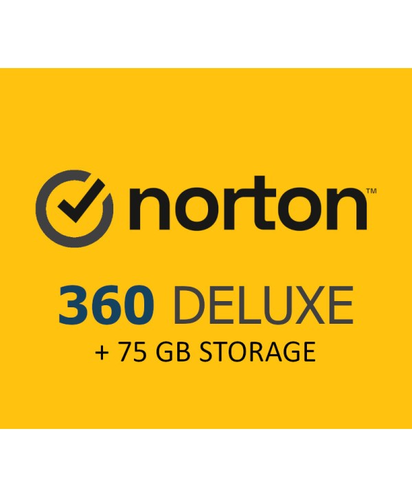 Norton 360 Deluxe 2024 2 Jahre / 10 Geräte + 75 GB Cloud Storage Key EUROPE